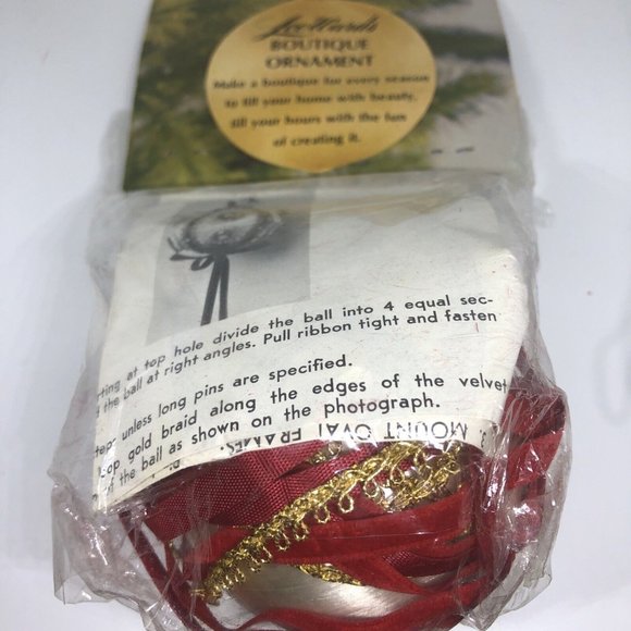 1973 Lee Wards Twin Jewel Christmas Ornament Kit NIP #16-46231 Vintage Rare - Picture 2 of 4